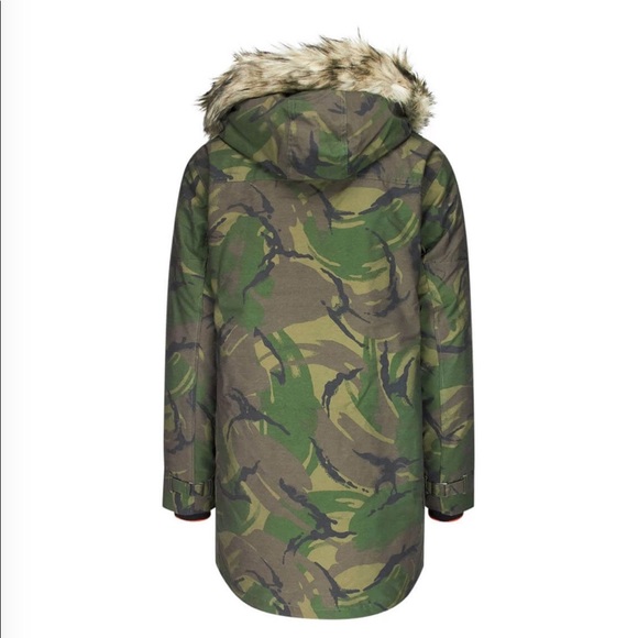 Polo Ralph Lauren down camo parka NWT